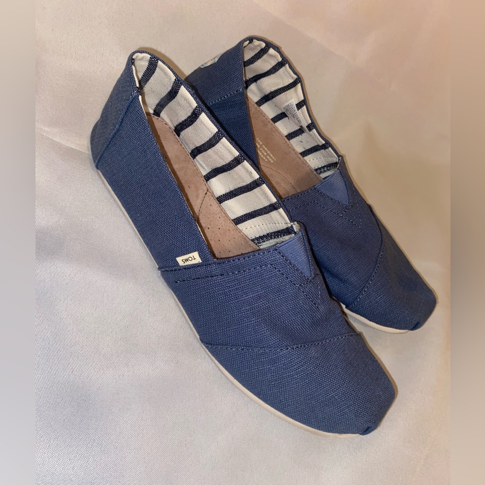 Toms shoes alpargata heritage canvas slip-on
